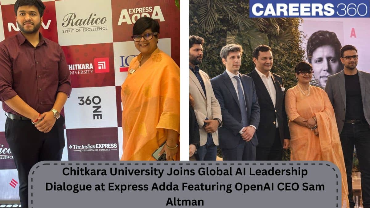 Chitkara University Joins Global AI Summit 2026 at Express Adda Featuring OpenAI CEO Sam Altman